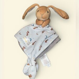 Guess How Much I Love You Bunny Lovey Security Blanket Baby Plush Knotted Rabbit